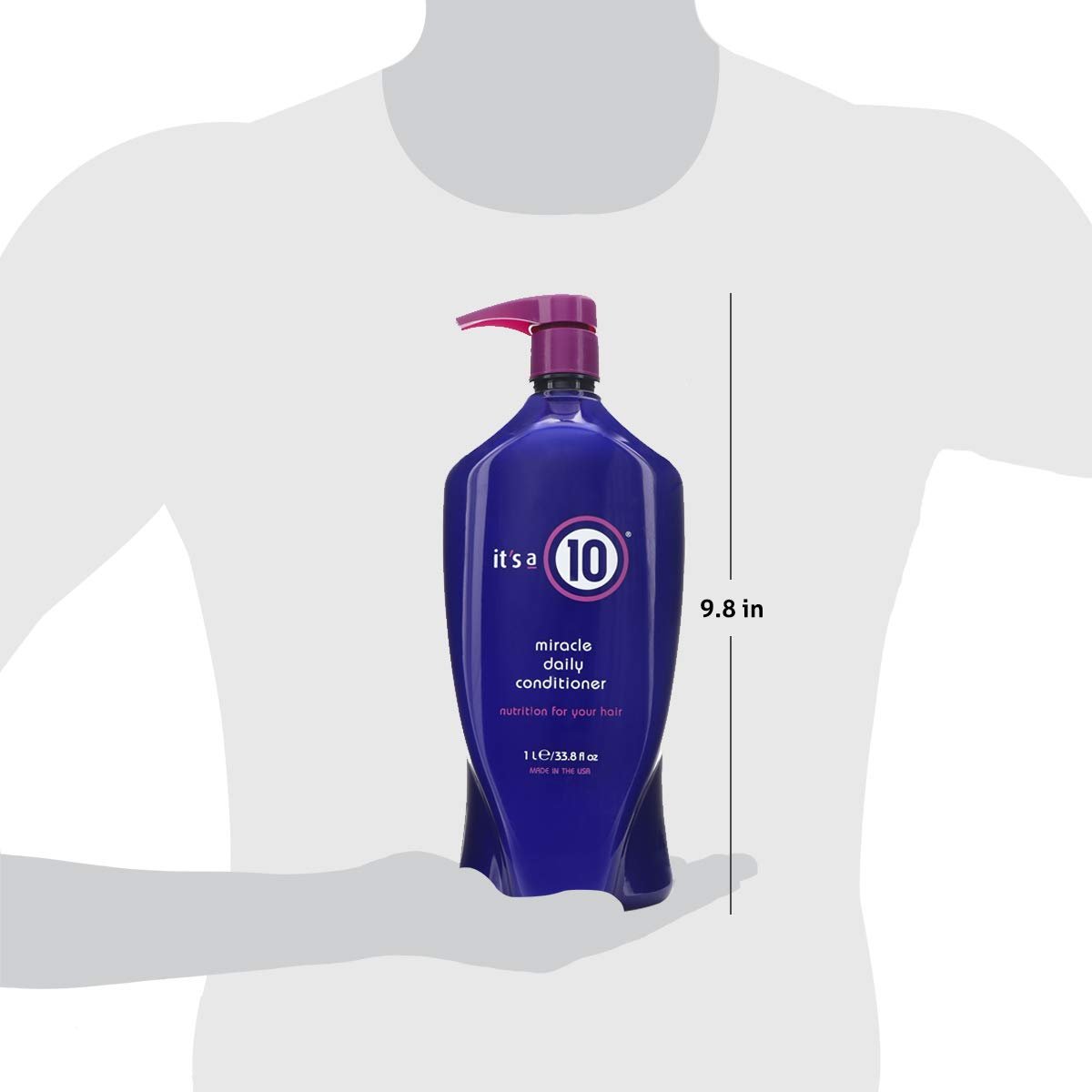 It's a 10 Haircare Miracle Daily Conditioner, 33.8 fl oz - Silicone-Infused Conditioner for All Hair Types - görsel 5