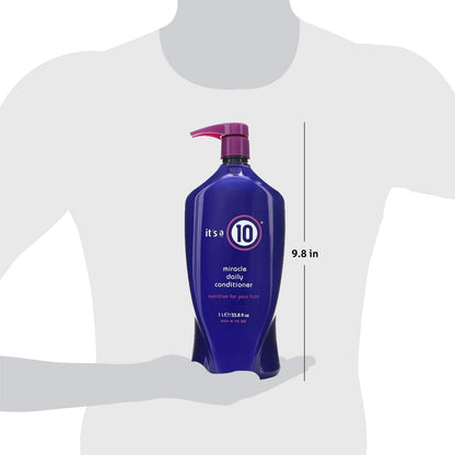 It's a 10 Haircare Miracle Daily Conditioner, 33.8 fl oz - Silicone-Infused Conditioner for All Hair Types