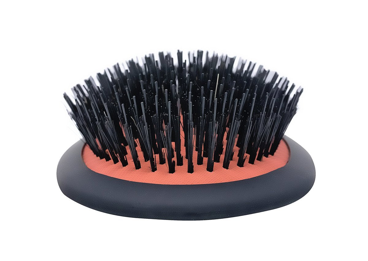Spornette Boar Bristle Hair Brush - Large Luxury Cushion Oval Vented Brush for Styling & Smoothing - Nylon & Boar Bristles Reduce Breakage for All Hair Types Avelisse