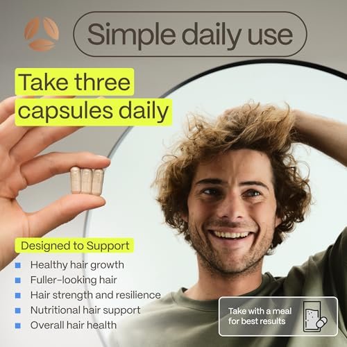 FoliGROWTH Hair Growth Supplement for Women & Men | Thicker, Fuller Hair | American Hair Loss Association Approved | 90 Count Avelisse