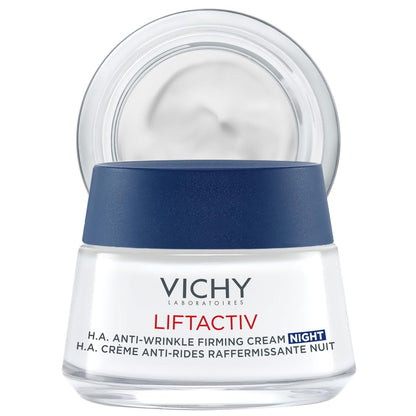 Vichy LiftActiv Supreme Night Cream - Anti-Aging Face Cream with Vitamin C & Rhamnose - Firm & Brighten - 1.7 Fl Oz Avelisse