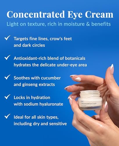 DHC Concentrated Eye Cream – Intensive Moisturizing Eye Treatment, 0.7 oz Avelisse