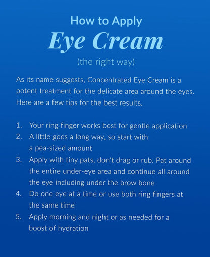 DHC Concentrated Eye Cream – Intensive Moisturizing Eye Treatment, 0.7 oz Avelisse