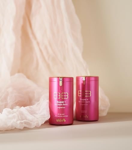 SKIN79 Super Plus Beblesh Balm Pink BB 40g - All Day Lasting BB Cream, K-Beauty Flawless Base Foundation, Tinted Moisturizer, Pink 21 - görsel 14