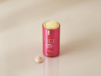 SKIN79 Super Plus Beblesh Balm Pink BB 40g - All Day Lasting BB Cream, K-Beauty Flawless Base Foundation, Tinted Moisturizer, Pink 21