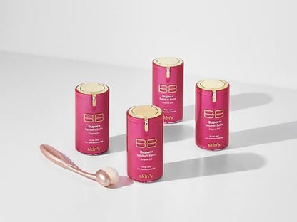 SKIN79 Super Plus Beblesh Balm Pink BB 40g - All Day Lasting BB Cream, K-Beauty Flawless Base Foundation, Tinted Moisturizer, Pink 21