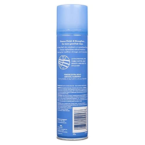 Finesse Extra Hold Aerosol Hairspray 7 oz (Pack of 6) Avelisse