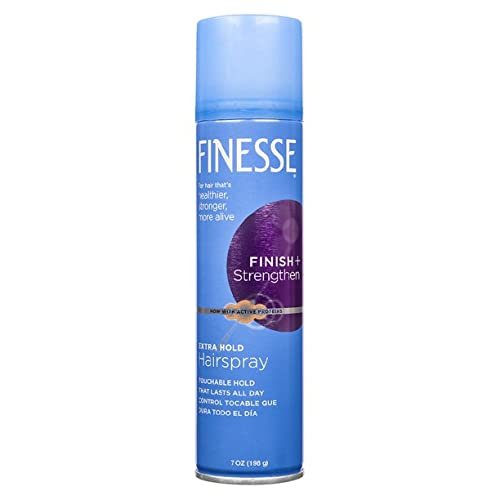 Finesse Extra Hold Aerosol Hairspray 7 oz (Pack of 6) Avelisse