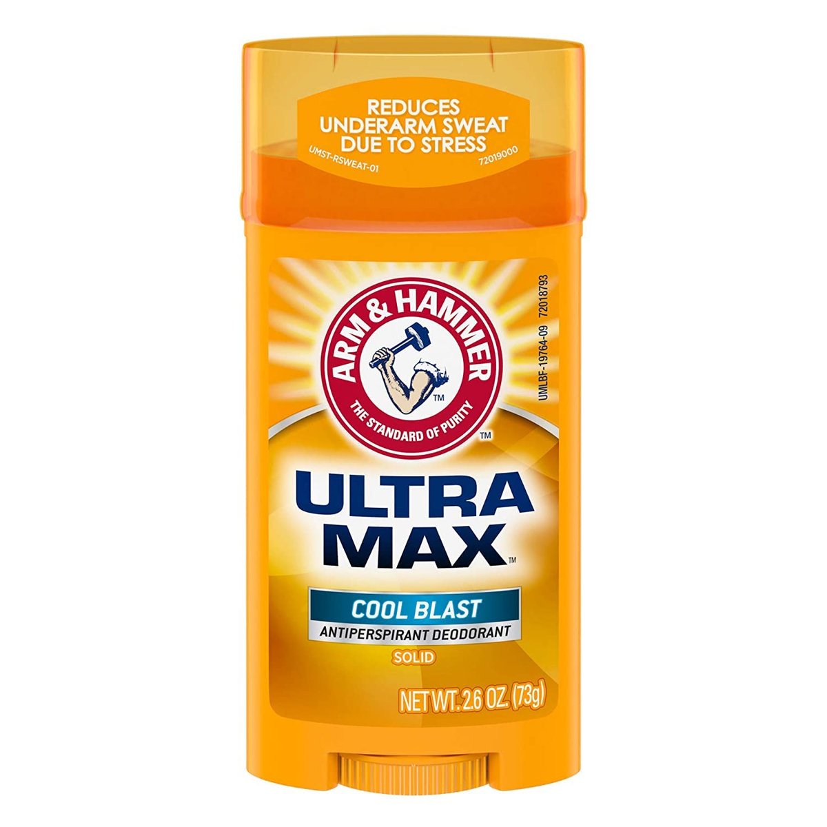 ARM & HAMMER ULTRAMAX Anti-Perspirant Deodorant Solid Cool Blast, 2.6 oz (Pack of 6) Avelisse