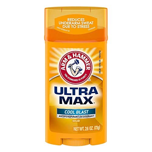 ARM & HAMMER ULTRAMAX Anti-Perspirant Deodorant Solid Cool Blast, 2.6 oz (Pack of 6) Avelisse