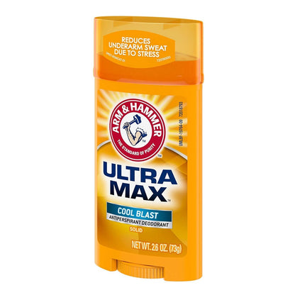 ARM & HAMMER ULTRAMAX Anti-Perspirant Deodorant Solid Cool Blast, 2.6 oz (Pack of 6) Avelisse