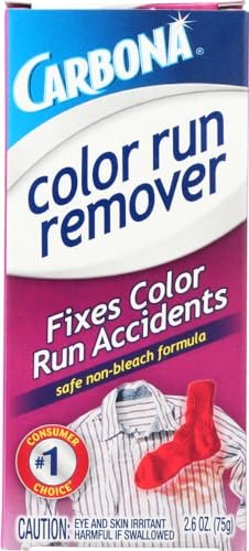 Carbona Color Run Remover - Restores White Laundry - 2.6 oz (Pack of 6) Avelisse