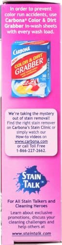 Carbona Color Run Remover - Restores White Laundry - 2.6 oz (Pack of 6) Avelisse