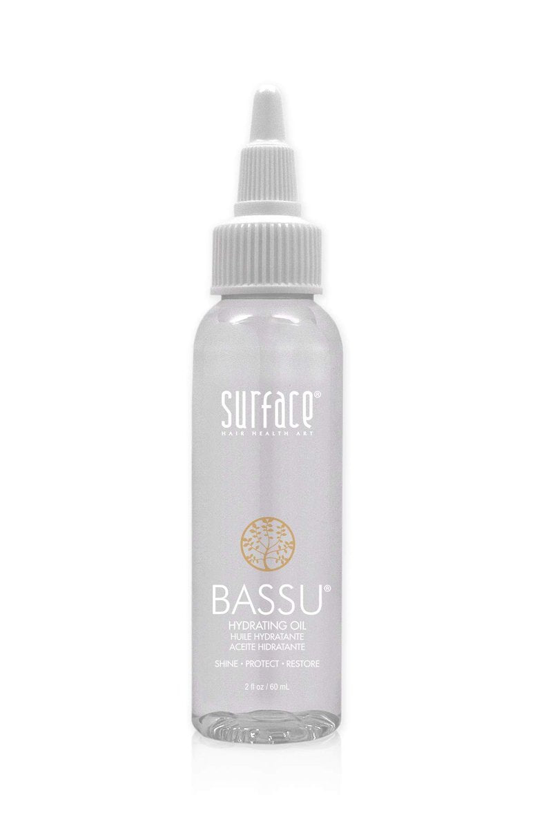 SURFACE Bassu Hydrating Oil – Moisturizing Hair Oil with Flax Seed & Aloe Vera for Damaged Hair Repair, Color Safe, 2 Fl Oz Avelisse