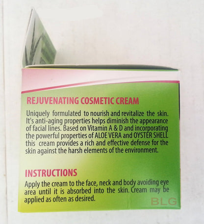 Concha Nacar De Perlop Vitamin A Cream - 4 oz Night Cream for Radiant Skin