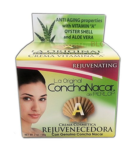 Concha Nacar De Perlop Vitamin A Cream - 4 oz Night Cream for Radiant Skin - görsel 2