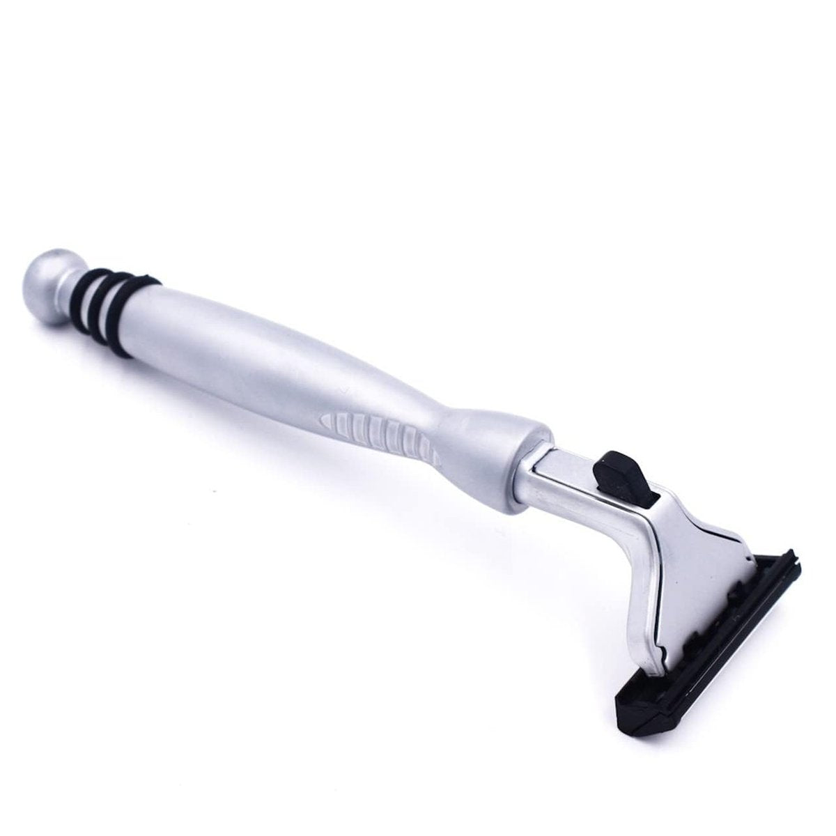 Taconic All-Metal Heavyweight Chrome Razor – Gillette Atra-Compatible Twin Blade Handle with 10 Pivot Plus Personna Blades, Ergonomic Grip, Durable Design Avelisse