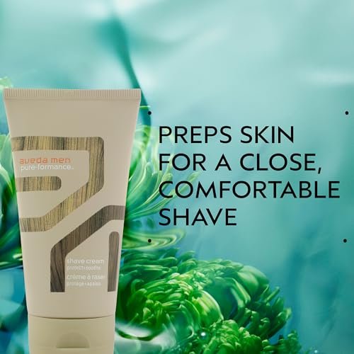 Aveda Men Pure-Formance Shave Cream - Helps Protect from Razor Burn & Irritation - All Skin Types - 97% Naturally Derived - 5 Fl Oz Avelisse