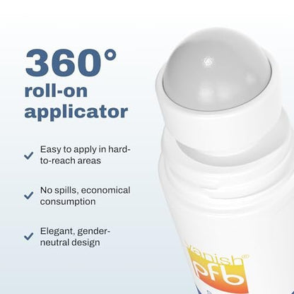 PFB Vanish Razor Bump Stopper Roll On Shaving Gel – Ingrown Hair & Razor Burn Treatment, 3.2 oz Avelisse