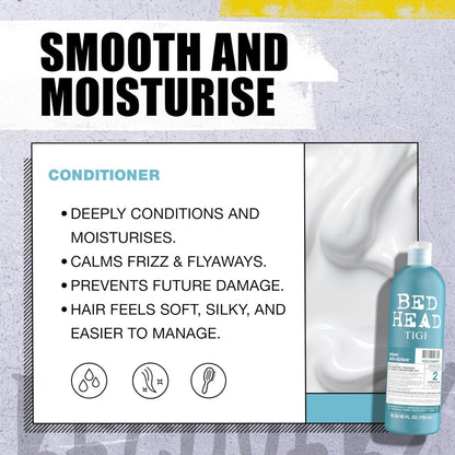 Tigi Bed Head Urban Anti+dotes Recovery Shampoo Damage Level 2 - 25.36 oz Avelisse