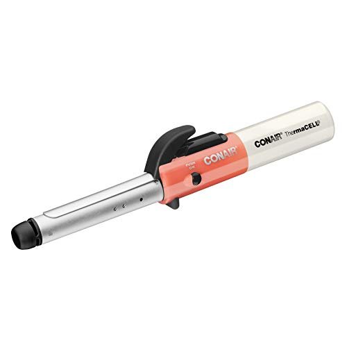 Conair Cordless Curling Iron 5/8 Inch - Butane Powered Travel Curler with Case, Pink Avelisse