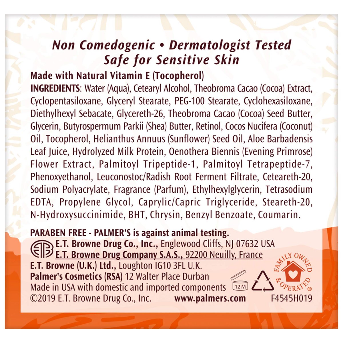 Palmer's Cocoa Butter Formula Moisture Rich Night Cream, 2.7 oz - Deep Overnight Hydration Avelisse