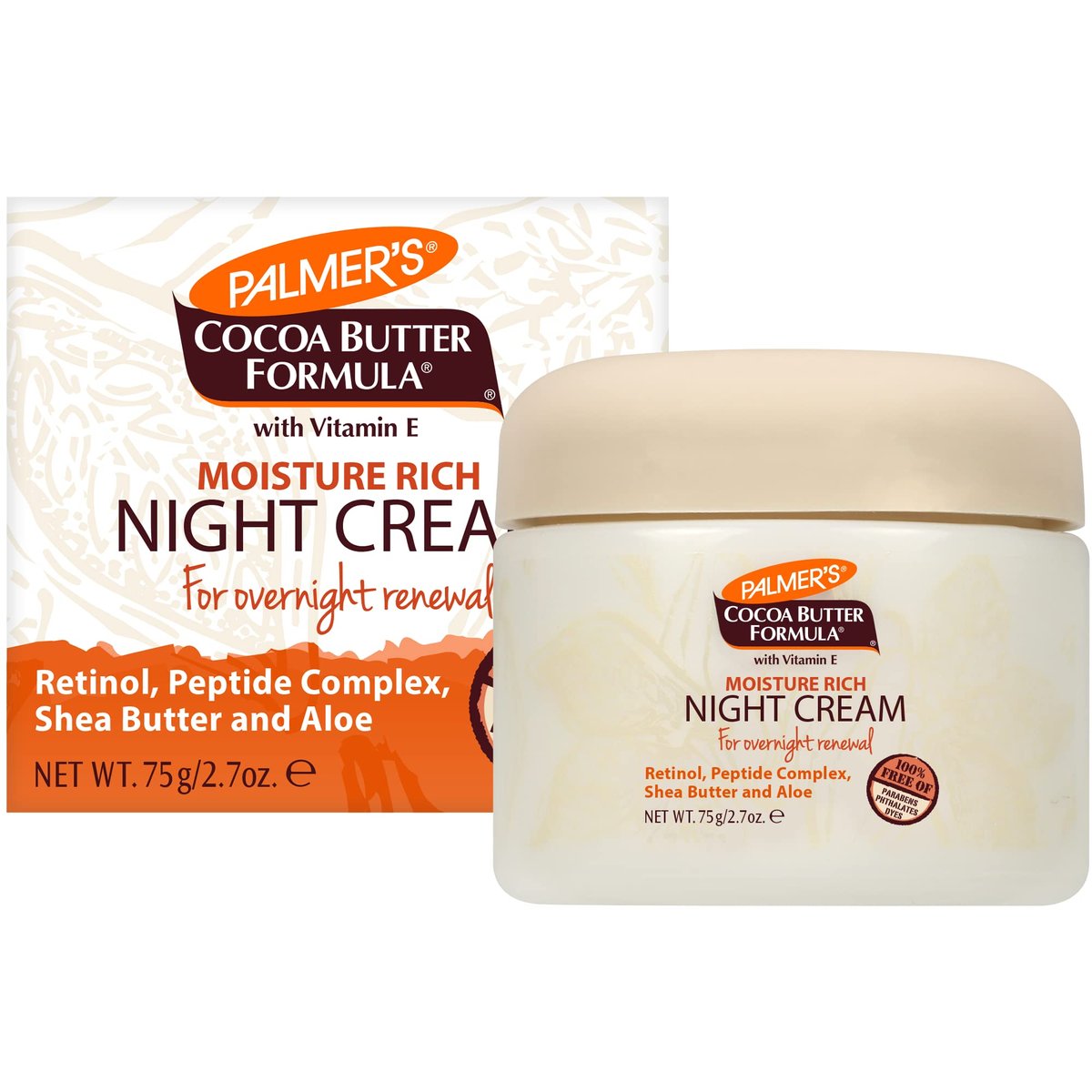 Palmer's Cocoa Butter Formula Moisture Rich Night Cream, 2.7 oz - Deep Overnight Hydration Avelisse