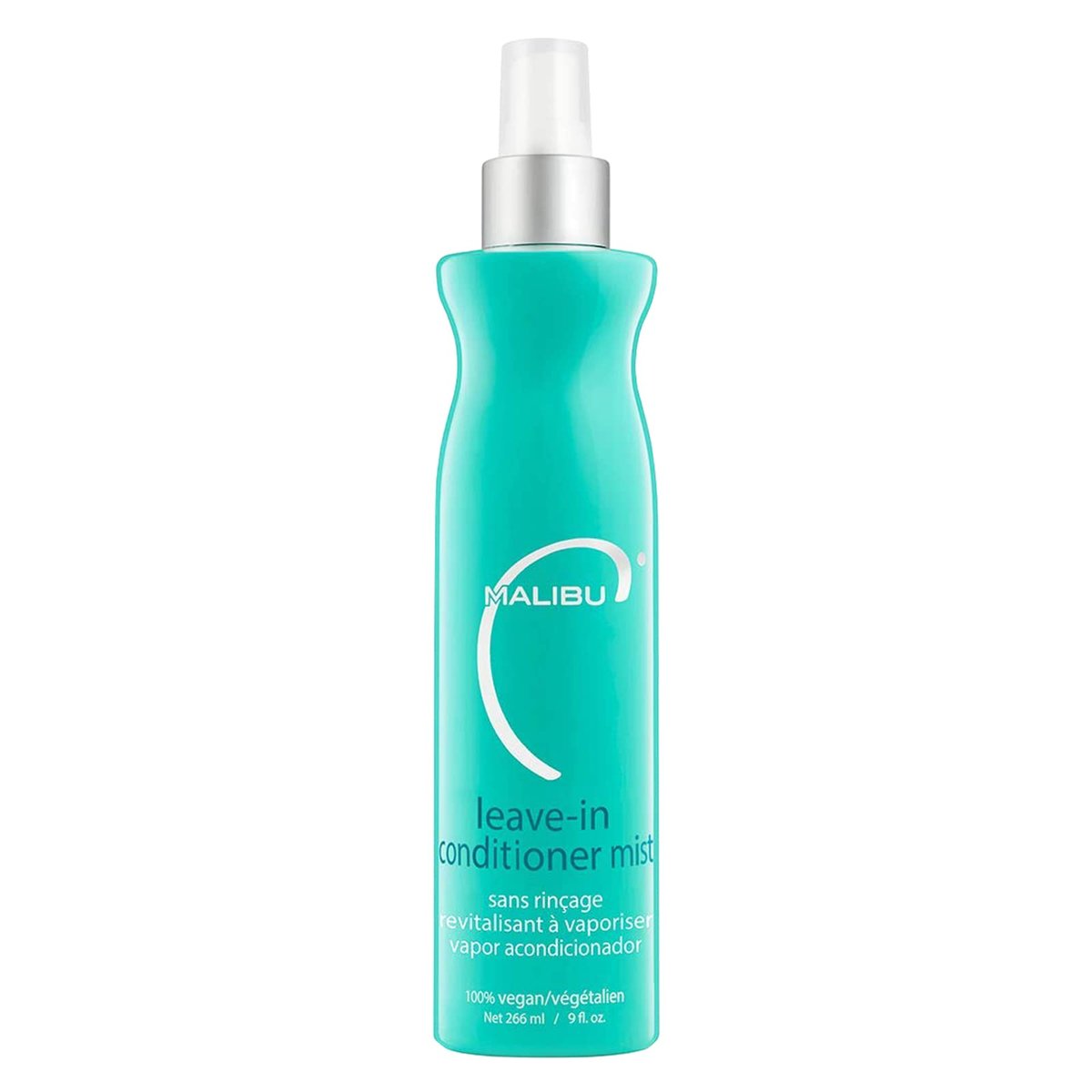 Malibu C Leave In Conditioner & Moisturizing Heat Protectant for Hair - Daily & Post Swim Detangler Spray for Adults & Kids, UV Protection to Help Prevent Color Fading, 9 oz - görsel 1