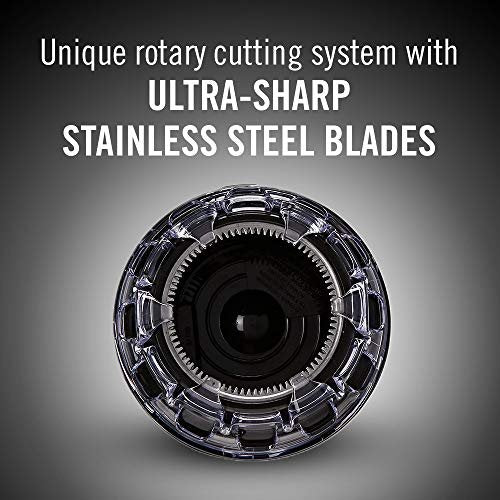 Conair Corded/Cordless Even-Cut Rotary Haircut Kit - Stainless Steel Blades, Black Avelisse