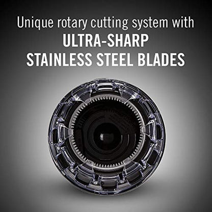 Conair Corded/Cordless Even-Cut Rotary Haircut Kit - Stainless Steel Blades, Black Avelisse