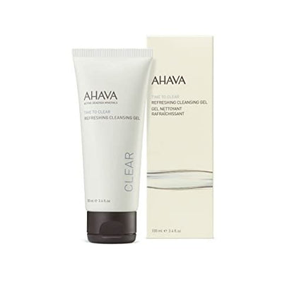 AHAVA Refreshing Cleansing Gel – Soapless Face Wash with Osmoter, Ginger Root & Vitamin E, 3.4 Fl Oz Avelisse