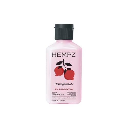 Hempz Pomegranate Herbal Body Moisturizer 2.25 oz - Paraben-Free Anti-Aging Hydrating Cream for All Skin Types - görsel 2