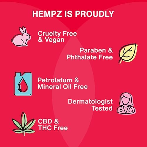 Hempz Pomegranate Herbal Body Moisturizer 2.25 oz - Paraben-Free Anti-Aging Hydrating Cream for All Skin Types - görsel 12