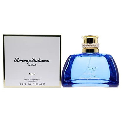 Tommy Bahama St. Barts Men Eau De Cologne - 3.4 Fl Oz | Island-Inspired Scent with Sparkling Lime, Guava Nectar, Vanilla, Palm Wood