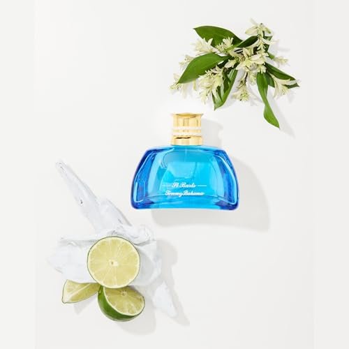 Tommy Bahama St. Barts Men Eau De Cologne - 3.4 Fl Oz | Island-Inspired Scent with Sparkling Lime, Guava Nectar, Vanilla, Palm Wood - görsel 4