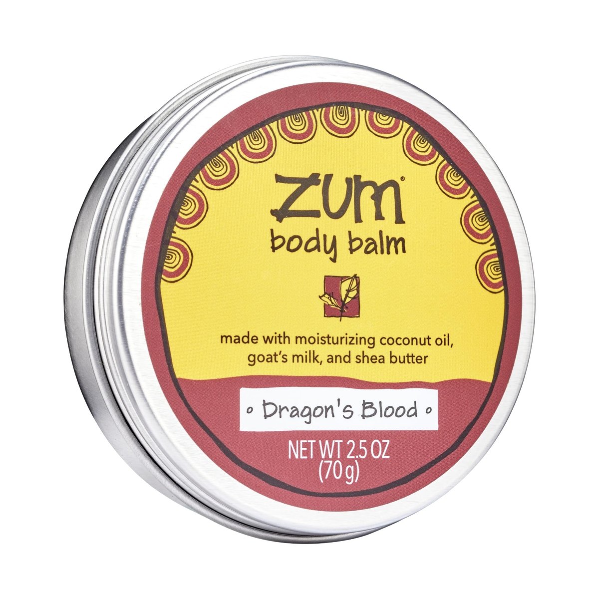 Zum Indigo Wild Body Balm - Dragon's Blood - Natural Moisturizer with Goat's Milk & Shea Butter for Women & Men - 2.5 oz - görsel 1