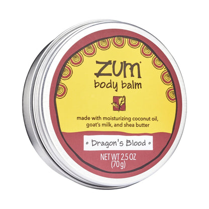 Zum Indigo Wild Body Balm - Dragon's Blood - Natural Moisturizer with Goat's Milk & Shea Butter for Women & Men - 2.5 oz