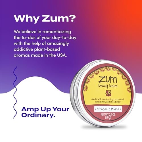 Zum Indigo Wild Body Balm - Dragon's Blood - Natural Moisturizer with Goat's Milk & Shea Butter for Women & Men - 2.5 oz - görsel 12