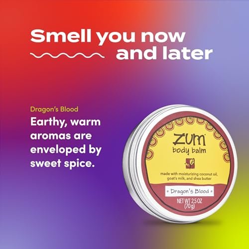 Zum Indigo Wild Body Balm - Dragon's Blood - Natural Moisturizer with Goat's Milk & Shea Butter for Women & Men - 2.5 oz - görsel 6