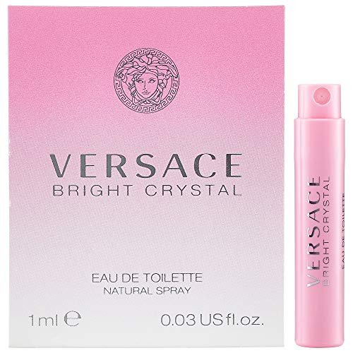 Versace Bright Crystal Eau de Toilette for Women - 0.03 Fl Oz Mini Vial on Card - görsel 1