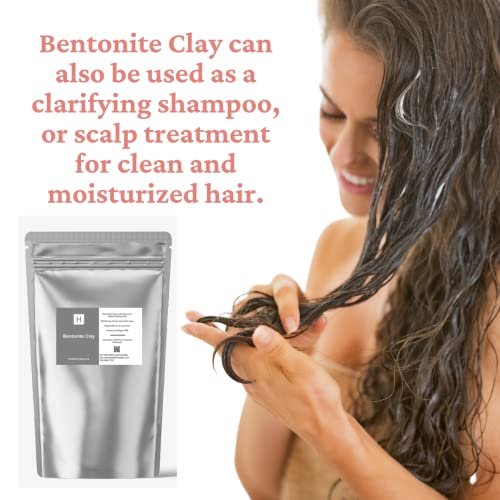 Bentonite Clay (Cosmetic Grade) 5 lb - Bulk – Detoxifying Properties: Bentonite clay carries a strong negative – Image 12
