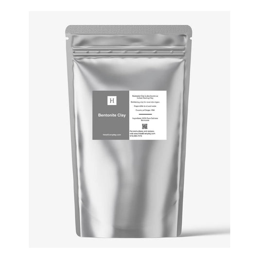 Bentonite Clay (Cosmetic Grade) 5 lb - Bulk Size Natural Clay for Face Masks, Body Wraps, and Skincare