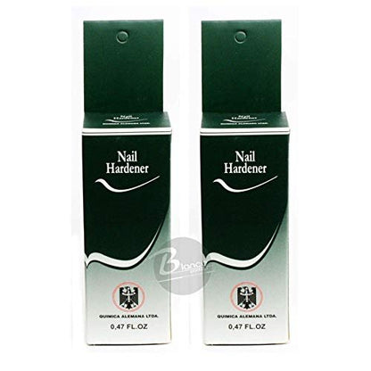 Química Alemana Hardener Nail Polish - Strengthening Treatment for Brittle Nails (0.24 Fl Oz, Pack of 2) Avelisse