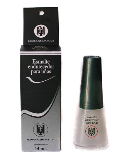 Química Alemana Hardener Nail Polish - Strengthening Treatment for Brittle Nails (0.24 Fl Oz, Pack of 2) Avelisse