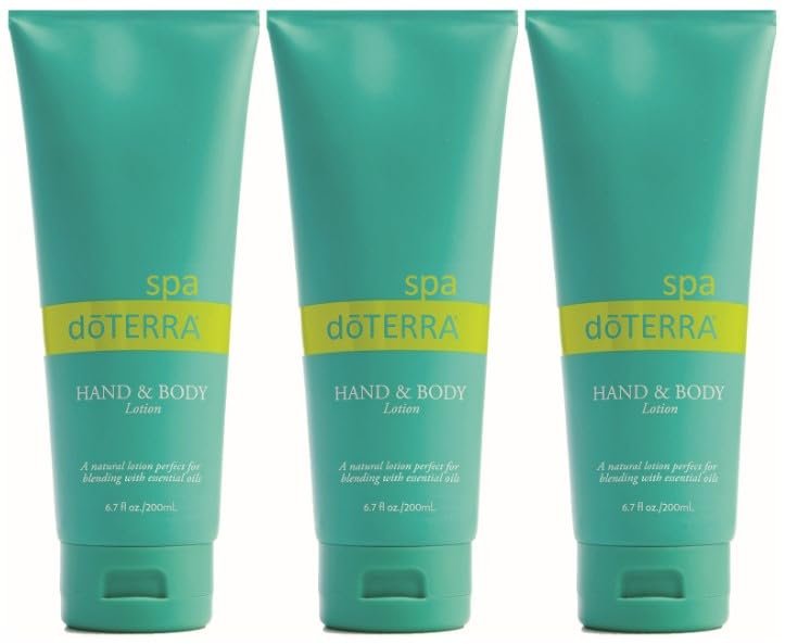 doTERRA Spa Hand & Body Lotion 3-Pack - Moisturizing Essential Oil Lotion - görsel 1