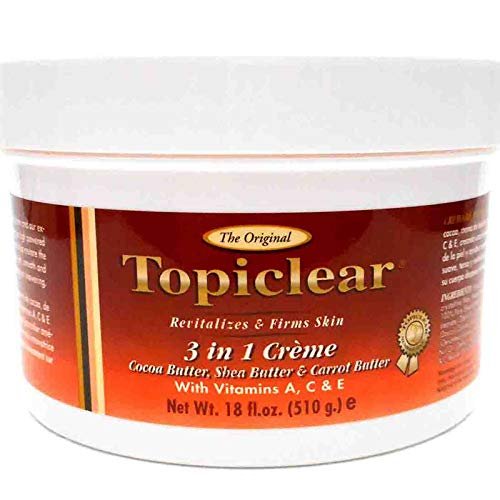 Topiclear 3 in 1 Creme Cocoa Butter, Shea Butter, Carrot Butter - 18 fl oz Avelisse