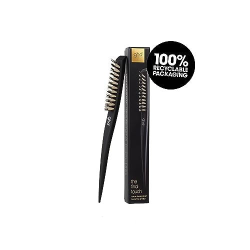ghd The Final Touch Narrow Dressing Brush - Black Boar Bristle Hair Brush for Fine Hair - görsel 8