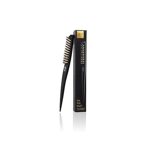 ghd The Final Touch Narrow Dressing Brush - Black Boar Bristle Hair Brush for Fine Hair - görsel 2
