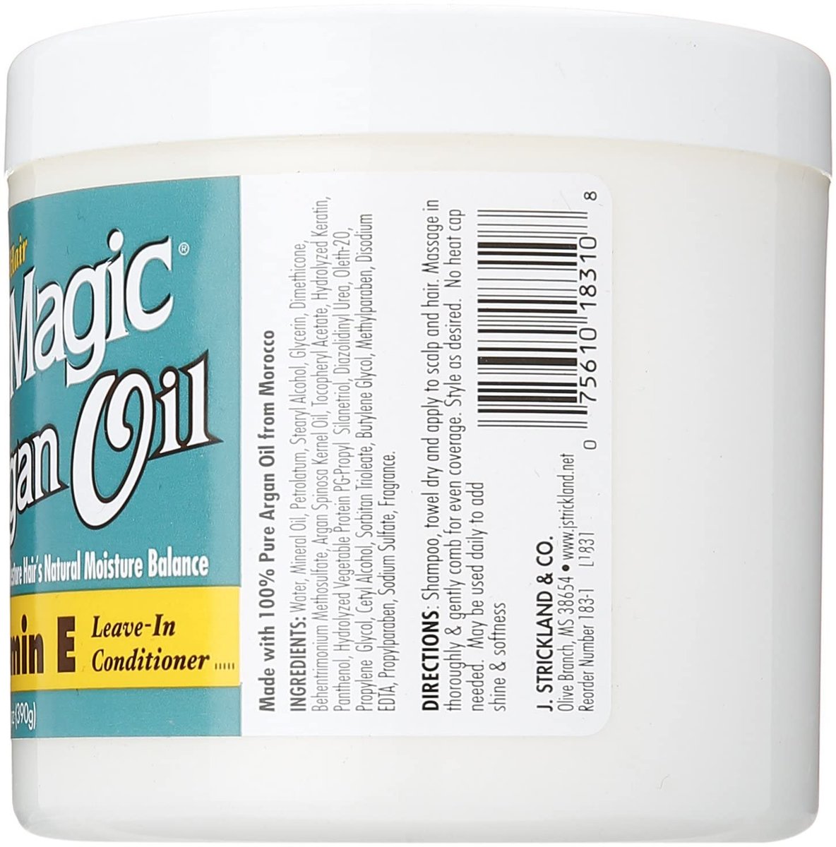 BLUE MAGIC Argan Oil & Vitamin-E Leave-in Conditioner 13.75 Oz - görsel 4