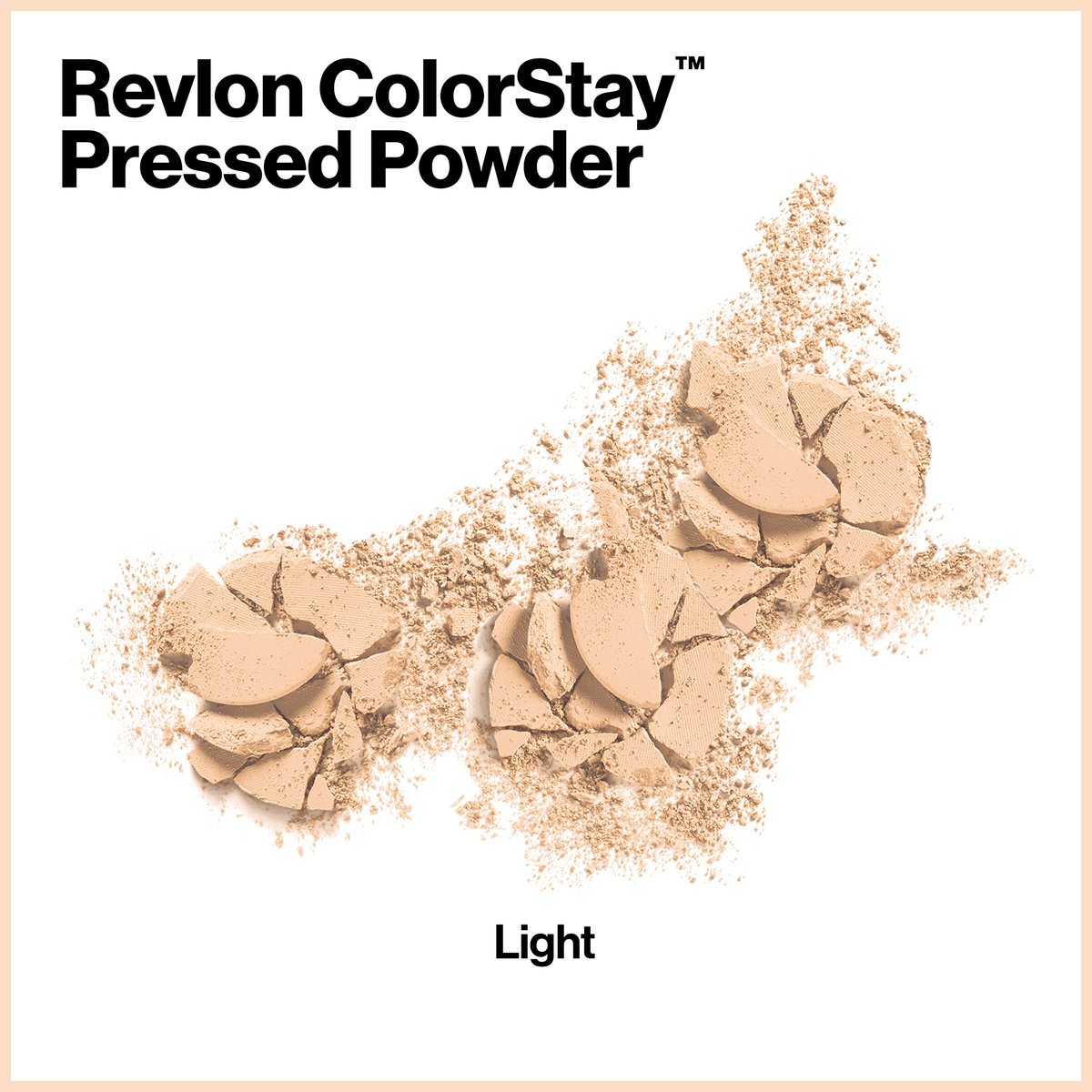Revlon ColorStay Pressed Powder Face Makeup, Longwearing, Fragrance-Free, Noncomedogenic, 820 Light, 0.3 oz - görsel 3